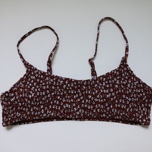 Cotton On flower bikini top